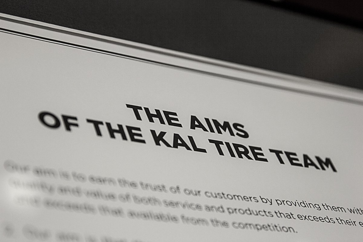 At Kal Tire, our AIMS guide everything that we do. Here’s how we do the right thing for our customers, our suppliers, our team members, our communities, and the environment. Learn more: kaltr.ca/40tSH6R
