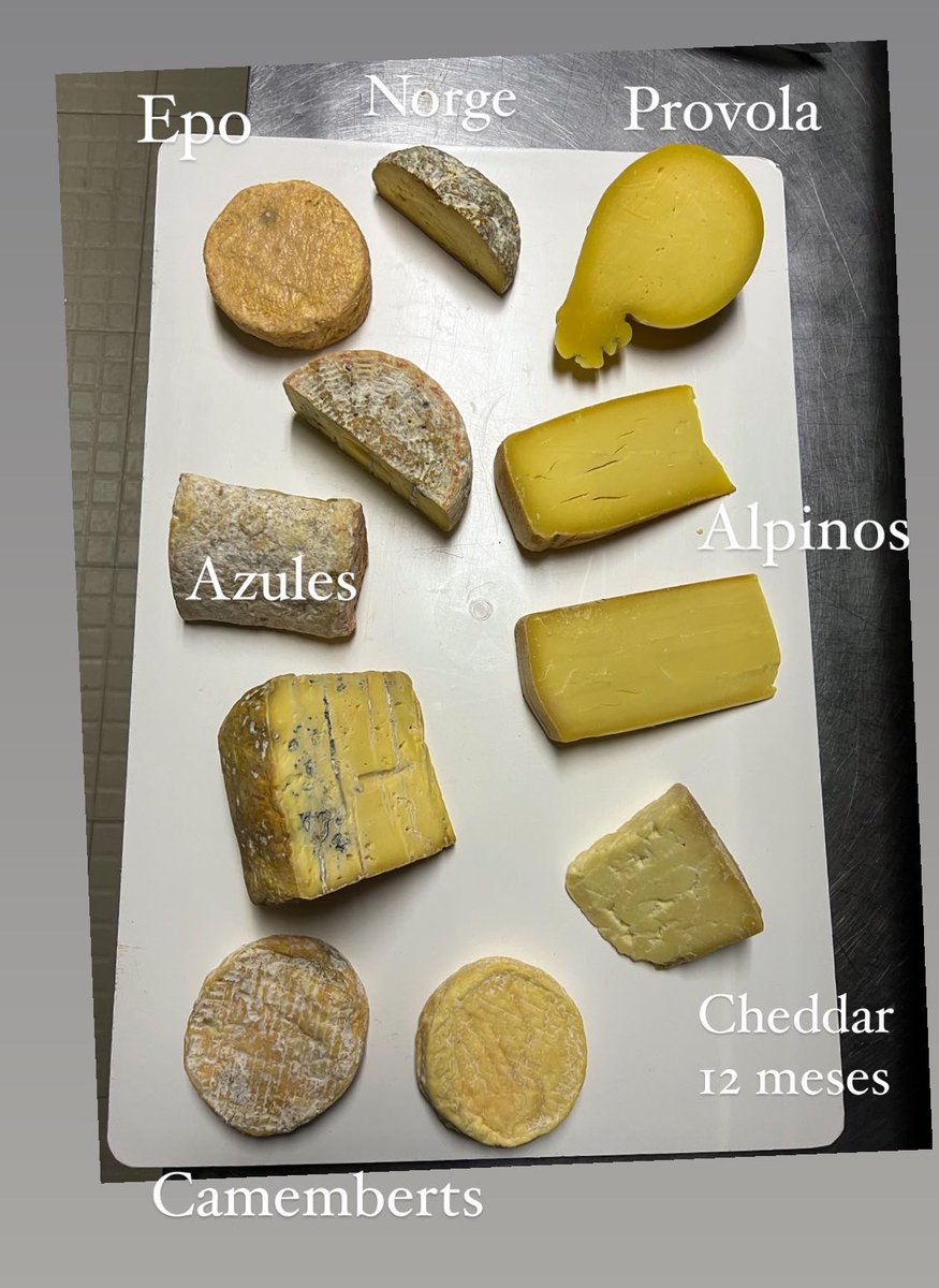 Los quesos de la Degustación del domingo en Buenos Aires