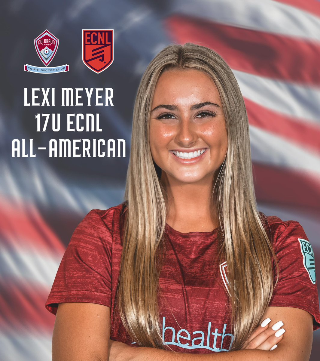 Colorado_Storm's tweet photo. ⚽️🇺🇸⚽️ MAKE THAT 2 @ecnlgirls ALL-AMERICAN SELECTIONS FOR LEXI MEYER (17U ECNL)!! The captain of our nationally competitive 06G ECNL team, a vital member of @CORapidsWomen, &amp; numerous individual honors! We’re so proud of your achievements this year, Lexi!

#OneClubOneCommunity https://t.co/dTNfKRp08Q