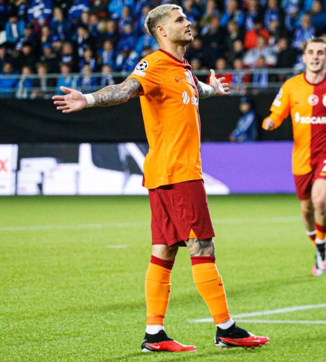 ArenaKrali's tweet photo. Okan Buruk: "Icardi'nin attığı ve attırdığı gol maça damga vurdu. Yapabileceğinin en iyisini yaptı. Ona teşekkür etmemiz gerekiyor." (GS TV) https://t.co/0bh4CWfrDU