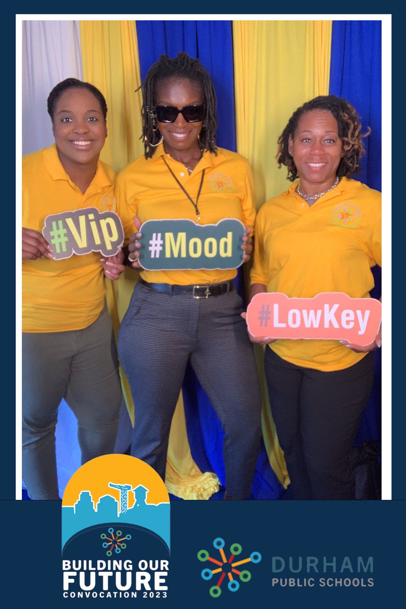 DrJuddManning's tweet photo. DPS Convocation 2023! Great time today! @DurhamPublicSch @DrMattocksPerry @drstacydstewart @pmubenga #CollectiveVision #CollectiveFun https://t.co/Gyh7qoDvdz