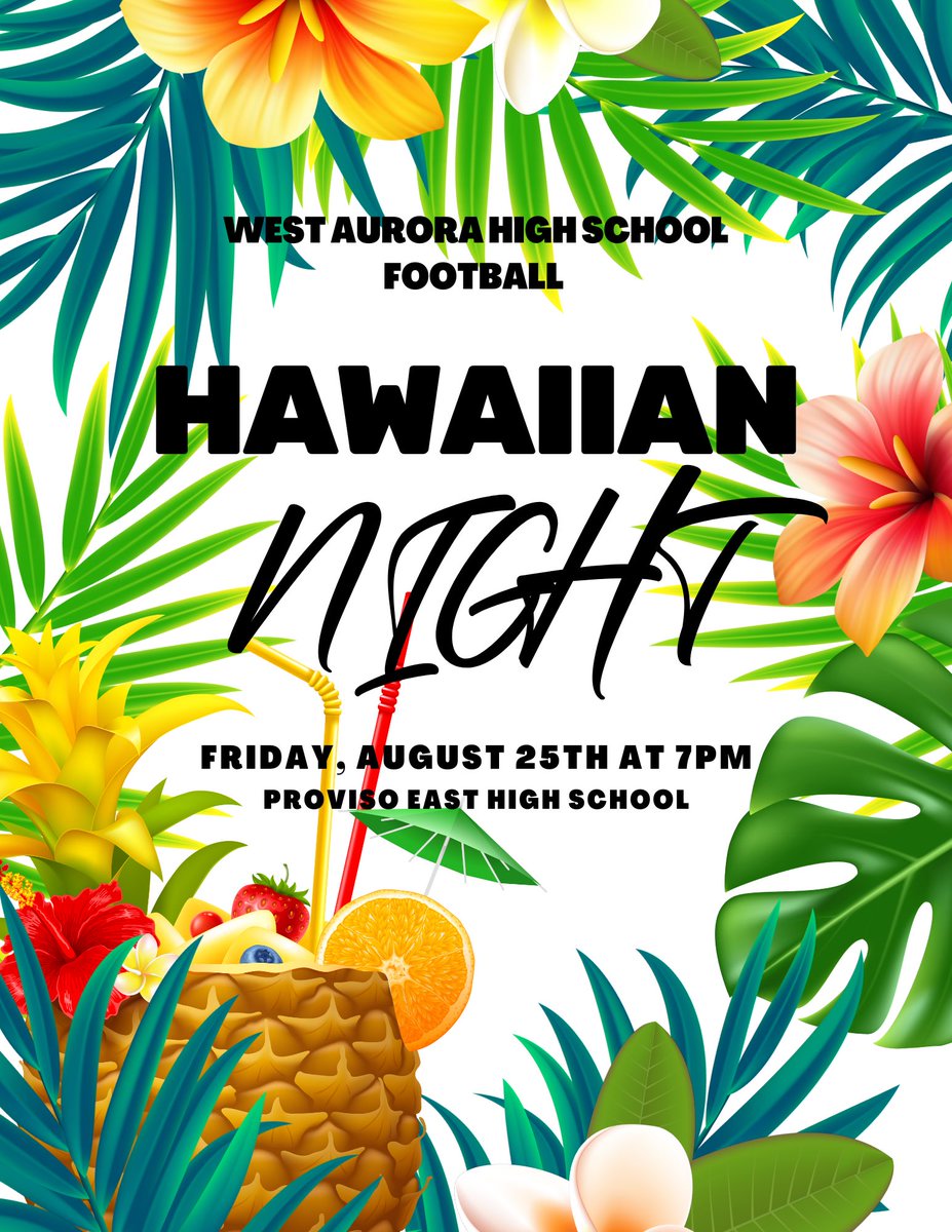 Spread the word! Friday night at Proviso East!