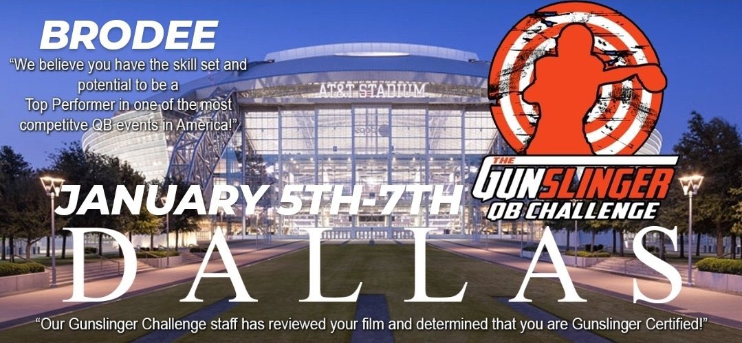 Brodee Lermon (@blermon7) on Twitter photo Thanks for the invite <a href="/TColston6/">Gunslinger QB Challenge</a>! Let’s gooooo!!! <a href="/Westvcougars1/">West Valley Cougars</a> <a href="/KellisFootball/">Cougars Football</a> @QBManuch @throwitdeepAZ <a href="/QBHitList/">QBHitList.com</a> Thanks for the invite <a href="/TColston6/">Gunslinger QB Challenge</a>! Let’s gooooo!!! <a href="/Westvcougars1/">West Valley Cougars</a> <a href="/KellisFootball/">Cougars Football</a> @QBManuch @throwitdeepAZ <a href="/QBHitList/">QBHitList.com</a>