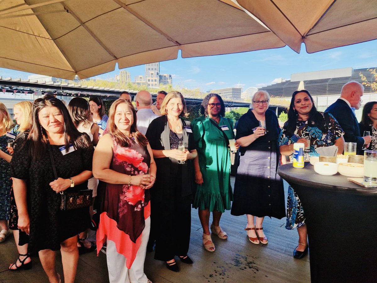 It was so lovely to be part of the Rooftop reception on 23rd August, hosted by the Bank of America, as part of Barts 900th celebratory year.