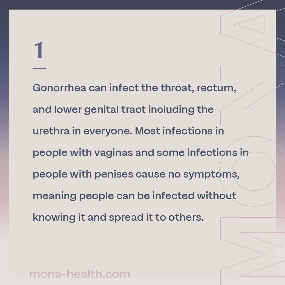 thinkmona's tweet photo. STD’s often have similar symptoms or none at all. That’s why knowing the symptoms and getting yourself tested is a great way to practice sexual self-care.
#breakthestigma #sexualhealth #stdawareness #stdtreatment  #sexualhealth https://t.co/6s3nlnme9o