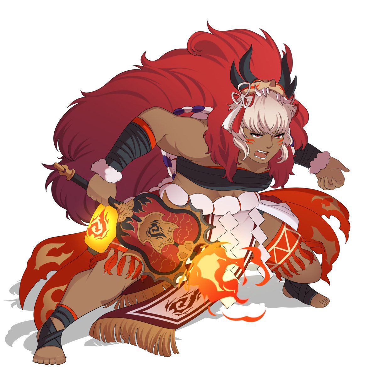 「strong fates women my beloved 」|Phoebeのイラスト