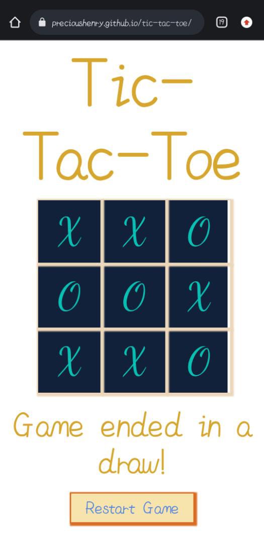 Precious_keys's tweet photo. "Hey everyone! 🎮 Check out my new Tic Tac Toe game – a fun challenge to enjoy with friends. Play now and see who's the ultimate strategist! 🙌"
https://t.co/N8UVJ9oIDg https://t.co/RyiFfvNGAZ
