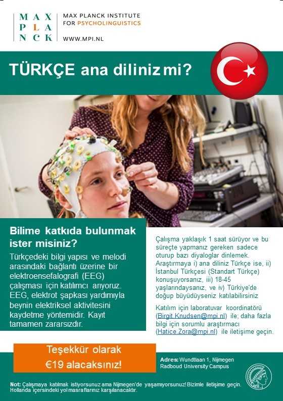 Hollandadaki Türkler bilime yardim etmek istermisiniz? Lütfen paylaşalım <a href="/MPI_NL/">MaxPlanck-Psycholinguistics</a>