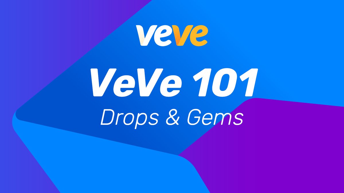 Are you new to VeVe?

First thing first, welcome! 👋 Located on our blog are articles that will help you get acquainted with the platform.

Here’s the rundown on “Drops &amp; Gems”: veve.me/post/veve-101-…

#VeVe101
