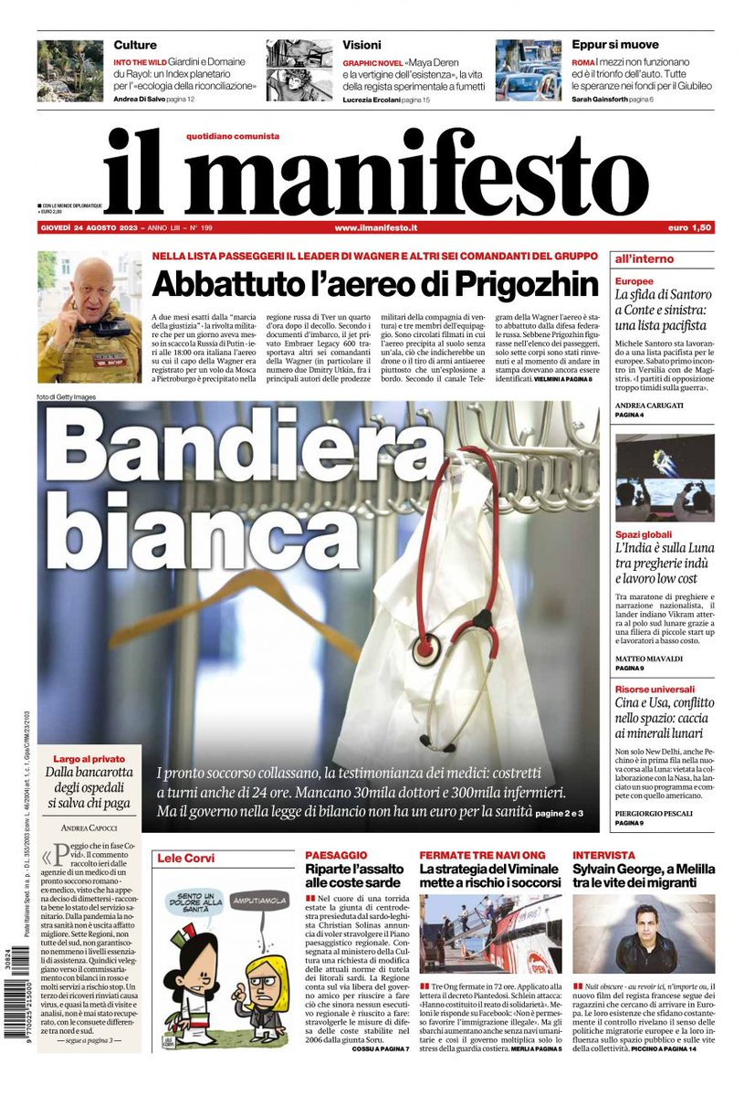 il manifesto tweet media