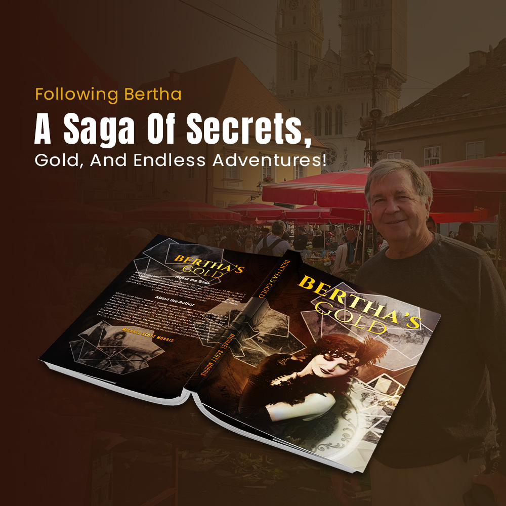 AuthorMichael01's tweet photo. Prepare for an enthralling journey through secrets, riches, and adventure in 'Bertha's Gold.’ 

Explore the saga now!

#HistoricalFiction #CaptivatingRead #MustRead #BookLovers #AdventureNovel #TimeTravelStory #BookRecommendation #BookWorm #ReadingList https://t.co/1jzkXOuUVC