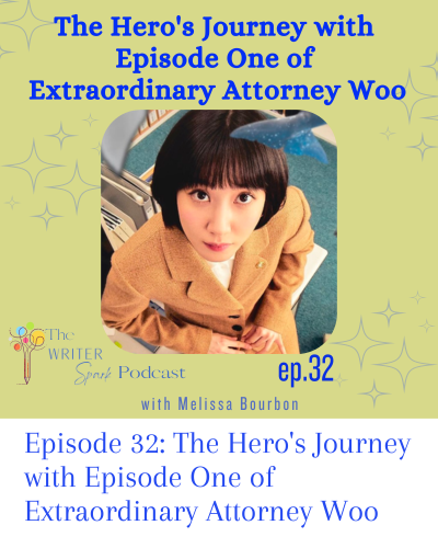 TheWriterSpark's tweet photo. Extraordinary Attorney Woo’s Hero’s Journey. Take a listen! https://t.co/SjE4jqadoG 

#writingpodcast #PodcastAndChill #aspiringwriter #ExtraordinaryAttorneyWoo https://t.co/kqnHOXPMsz
