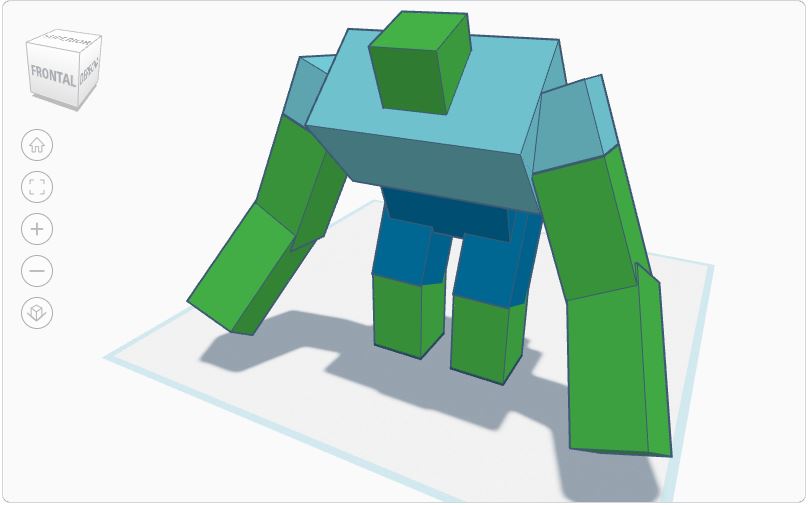 ifactory3d's tweet photo. "Return to Innocence" así iniciamos la semana, con Tinkercad. #3dmodel #3dprint #tinkercad #Clases https://t.co/rYm5uYsszh