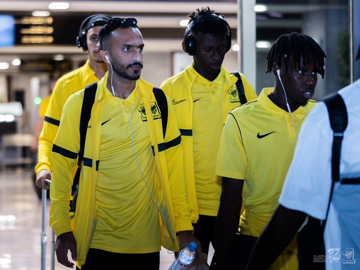 ittihad's tweet photo. 📸| وصلنا إلى الرياض 🛬 https://t.co/M3Eaf1KTAr