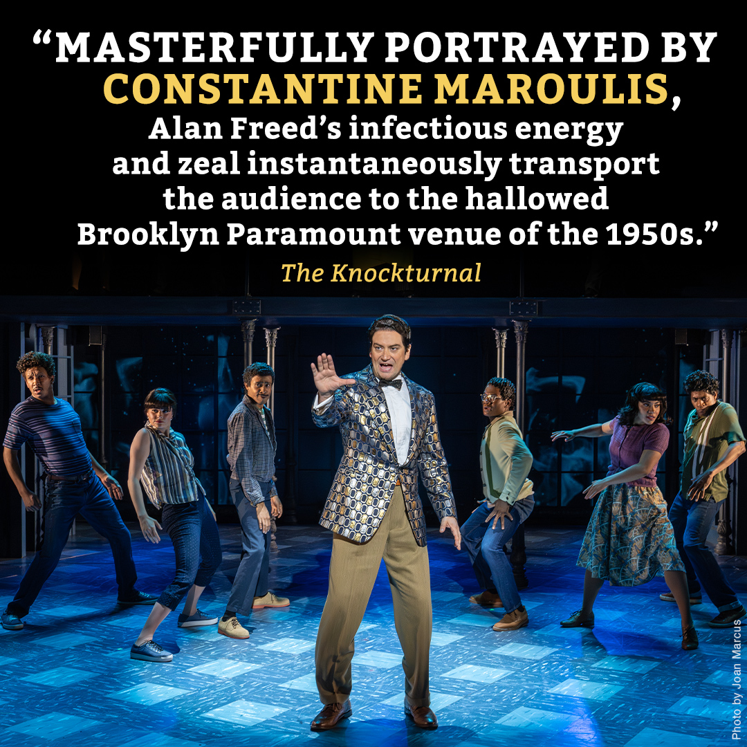 rockrollmanshow's tweet photo. Constantine Maroulis knows how to rock &amp; roll 🎶 Don’t miss your chance to see him as the legendary Alan Freed in Rock &amp; Roll Man! Final performance September 1. https://t.co/s7t8KZngbw