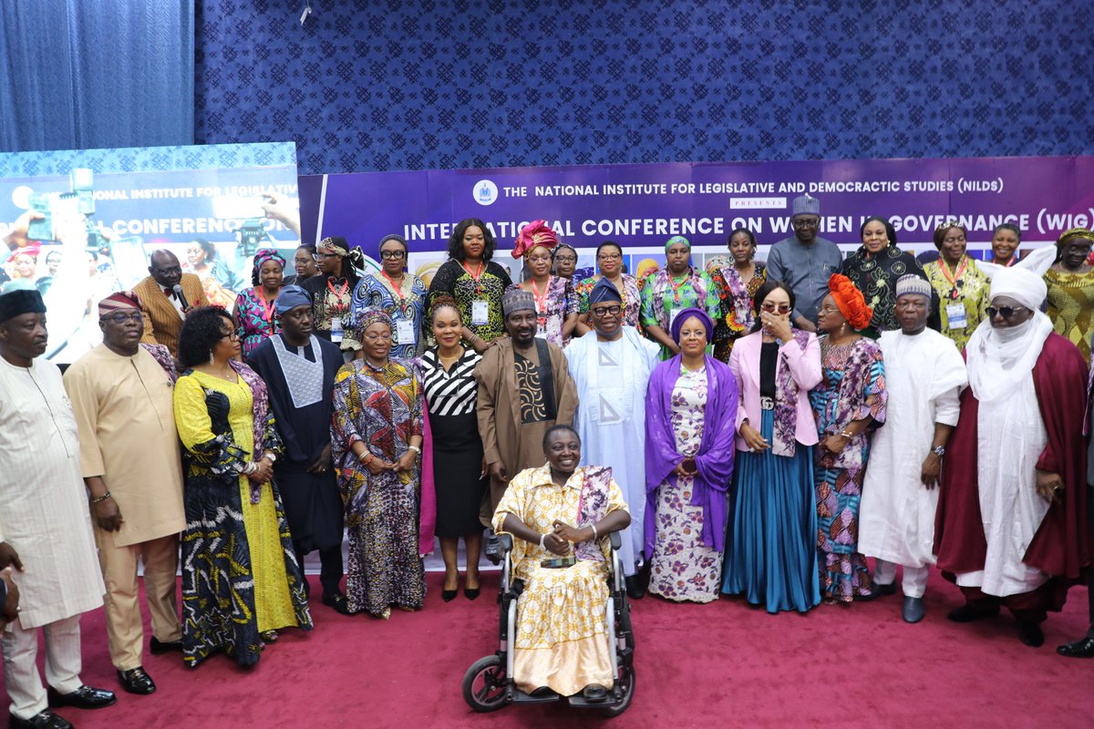 PLACNG's tweet photo. #Photosplash from Day 1 of the 2023 International Women Conference on Governance organised by @nildsnigeria.
Notably dignitaries at the conference included: @SPNigeria Sen. Godswill Akpabio, Deputy President of the Senate, Sen. Barau Jibrin, Minister of Women Affairs Barr. Uju Ohaneye, Minister of State, Labour and Employment Hon. @nkeiruka_reps,DG @nildsnigeria Prof. Abubakar Sulaiman, Emir of Keffi Alh Dr, Shehu Chindo Yamusa III, serving and former lawmakers as well as parliamentarians from Kenya, Uganda and South Africa, and other prominent individuals.