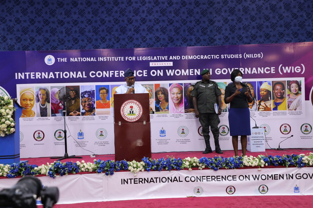 PLACNG's tweet photo. #Photosplash from Day 1 of the 2023 International Women Conference on Governance organised by @nildsnigeria.
Notably dignitaries at the conference included: @SPNigeria Sen. Godswill Akpabio, Deputy President of the Senate, Sen. Barau Jibrin, Minister of Women Affairs Barr. Uju Ohaneye, Minister of State, Labour and Employment Hon. @nkeiruka_reps,DG @nildsnigeria Prof. Abubakar Sulaiman, Emir of Keffi Alh Dr, Shehu Chindo Yamusa III, serving and former lawmakers as well as parliamentarians from Kenya, Uganda and South Africa, and other prominent individuals.