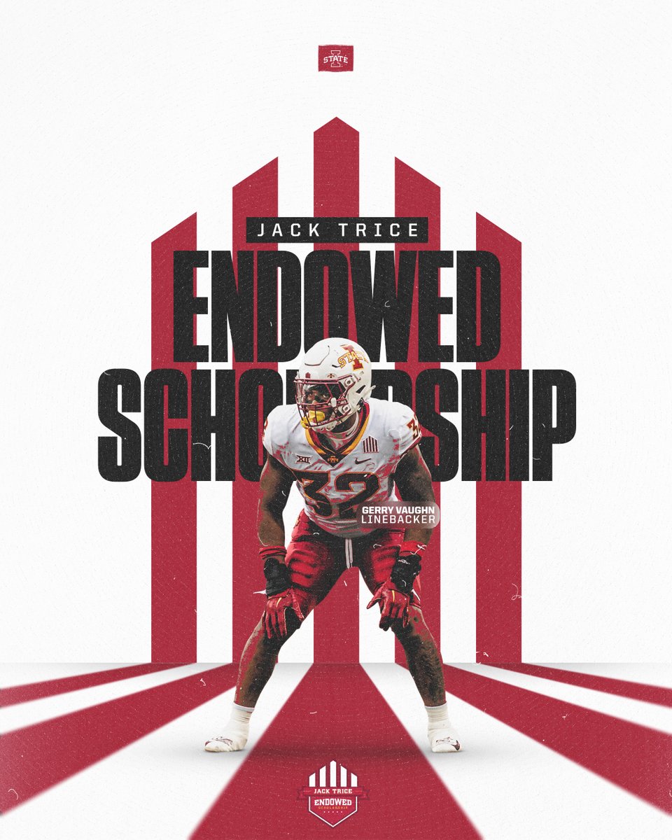 Courage. Character. Selflessness. Leadership. Dedication to community, academics and athletics. All traits of Jack Trice. @Ochohendrix is the 2023 recipient of the Jack Trice Endowed Scholarship. cyclones.com/news/2023/8/23… 🌪️🚨🌪️