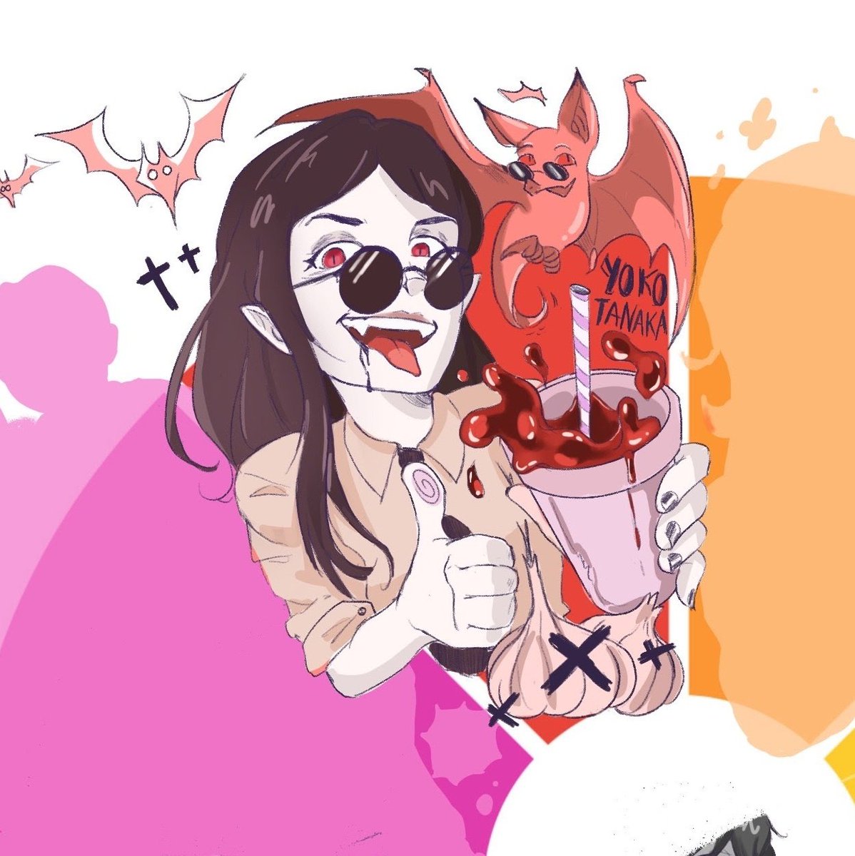 RucaRbk's tweet image. Comenzando el challenge con la queridísima Yoko ❤️🧛🦇
Better later than never !!

#Wednesday #fanart  #colorchallenge #colorwheelchallenge