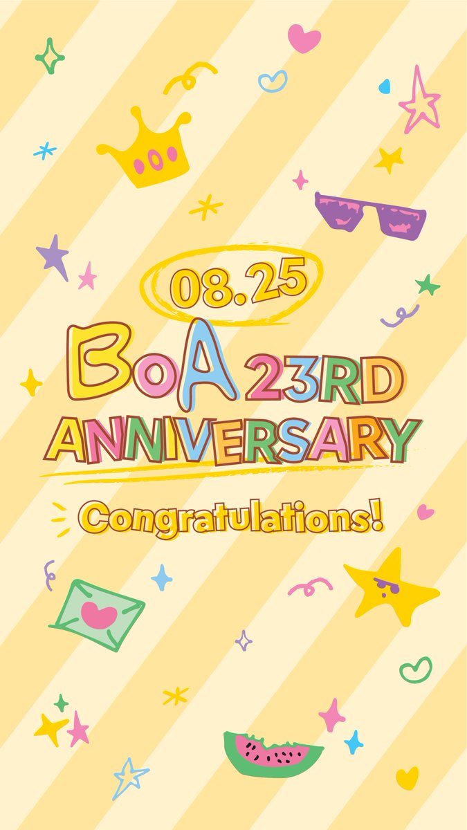 BoA Debut 23rd Anniversary 8.25 Congratulations! #BoA