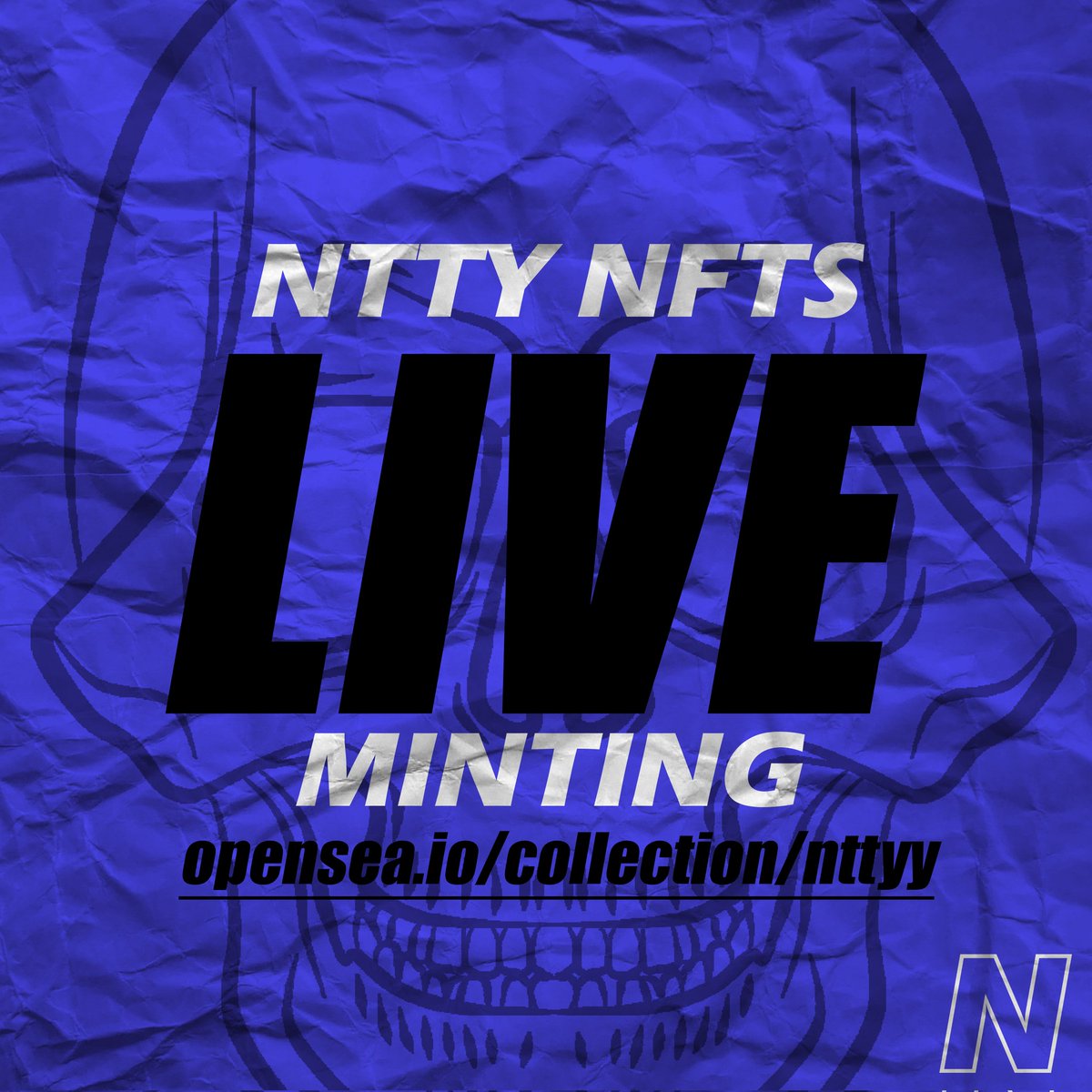 NTTYNFT's tweet photo. NTTY #NFT minting is going to LIVE at 12:00 mn EST. Check our newly listed Entities in our opensea collection.
https://t.co/7IJKrkQrMVโฆ
#NTTYNFT #NFTCollection #NFTDROPS #nftart #nfts #Ethereum #eth #cryptocurrency #crypto #digitalart #art #nft https://t.co/wGzfseuh4F