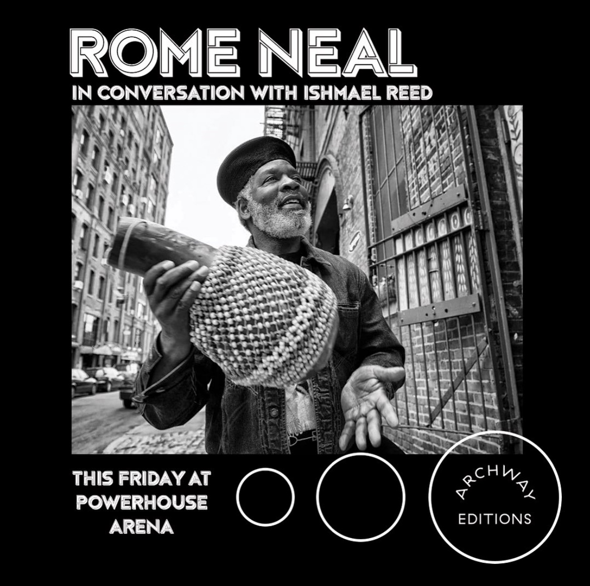 FRIDAY! Ishmael Reed will be @POWERHOUSEArena to celebrate LIFE AMONG THE ARYANS. Tickets here: powerhousearena.com/events/archway…