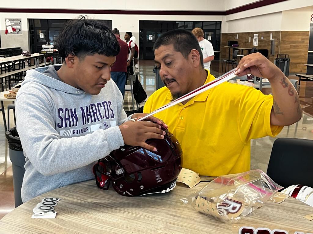 KHSRoos's tweet photo. Decals with Dads was a huge success! Thank you to everyone who played a part in this event. #KHSisALLIN #CelebratingKHSRoos #DecalswithDads https://t.co/Rc4XK10I0q