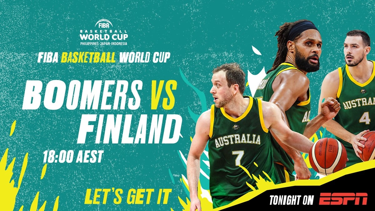 TV_Blackbox's tweet photo. Australian BOOMERS begin FIBA Men’s World Cup 2023 campaign LIVE on ESPN
Read More -> https://t.co/yGWMq68x47
#AustralianBoomers #ESPN #FIBAWorldCup #KayoFreebies https://t.co/KUQ2QkpyGs
