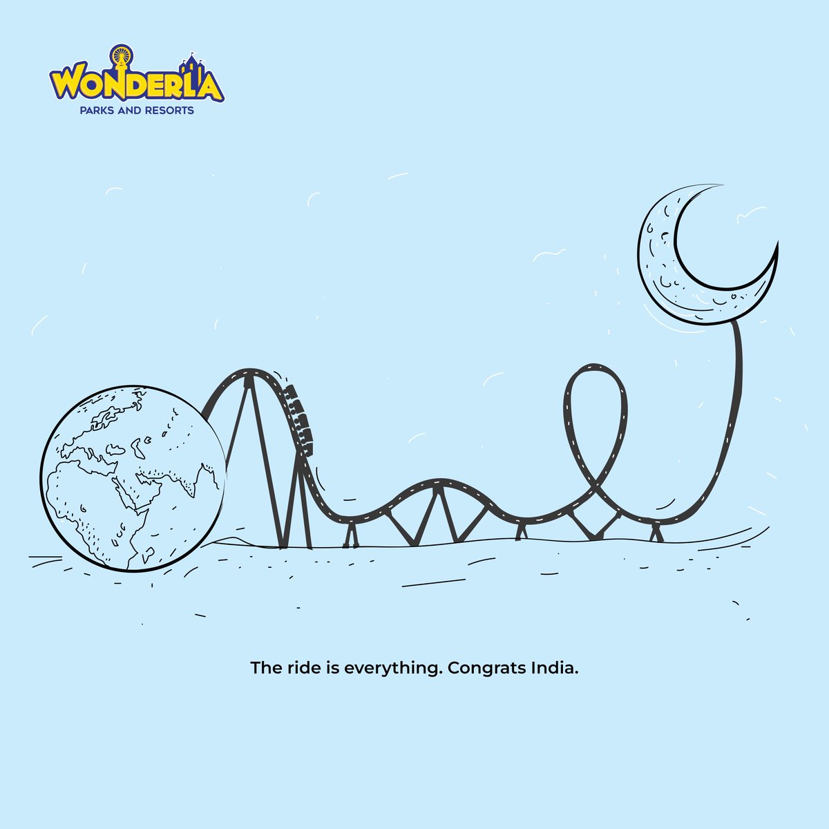 Riding high on the success of Chandrayaan 3 🇮🇳 – from India to the lunar wonderland! 🚀🌙 #Chandrayaan3