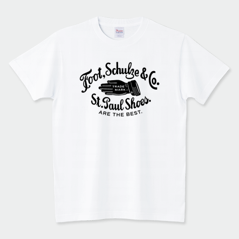 BRGrpc's tweet photo. New design
'FOOT SCHULZE &amp; CO ST PAUL SHOES'
https://t.co/OFvkJWn3VG
https://t.co/fIPAJPVHH2
#Tシャツトリニティ https://t.co/IxtvhxD0X0