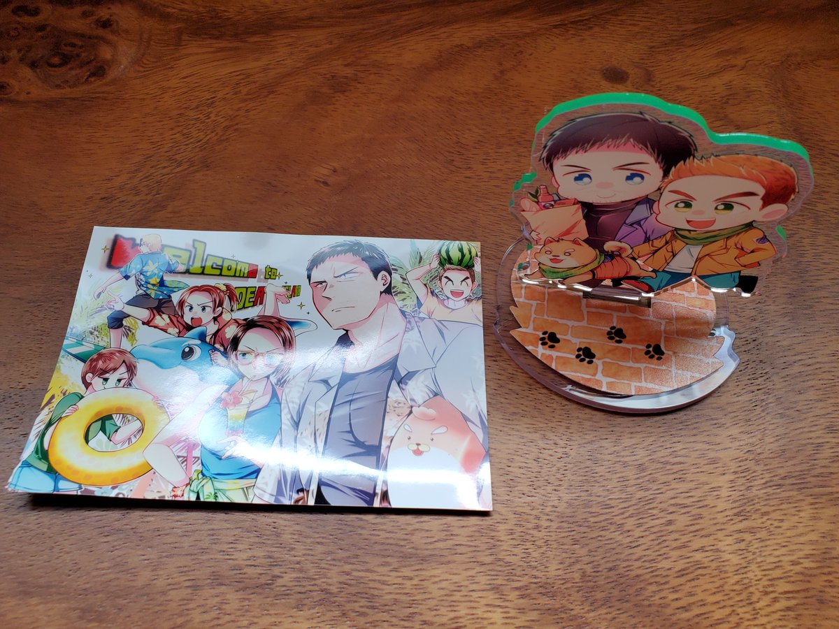 Lovely postcard and standee from <a href="/sippo_yamada/">山田</a> 💕💕

ありがとうございます とても可愛いので見ているだけで幸せになります🫶

#Nivanfield