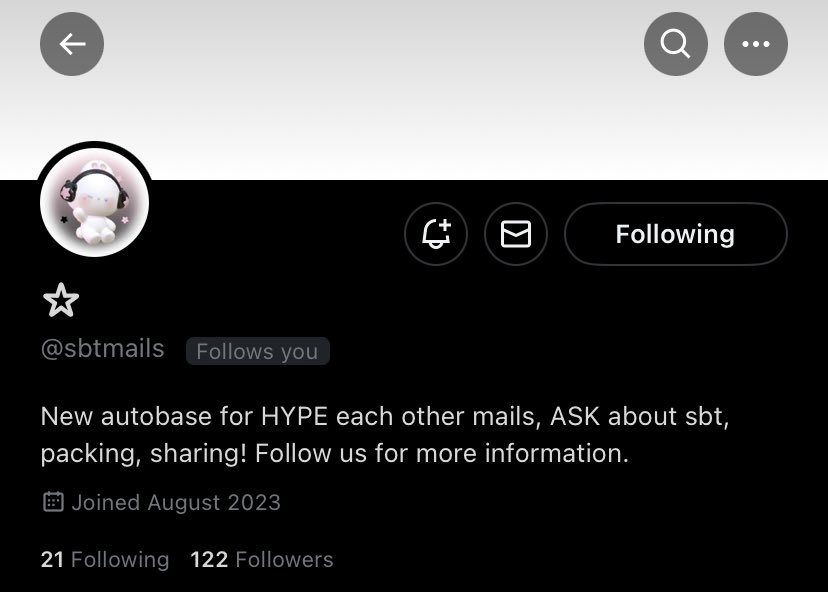 @sbtmails kagett! Makasih banyak miminn <33