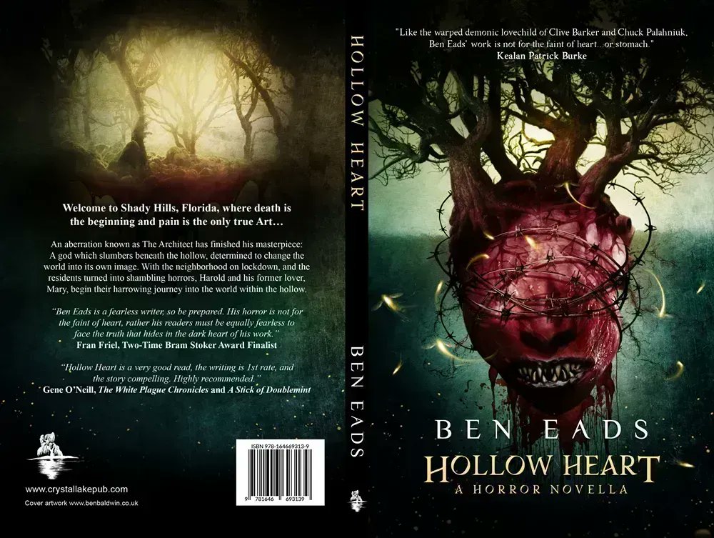 This Is Horror Awards ‘Cover of the Year!’

“Ben Eads puts his readers in the same surreal nightmare his characters are trapped in. There's an almost frantic need to turn each page, but a dreadful unease at what waits there.”—Tom Deady

bit.ly/3shCsh4