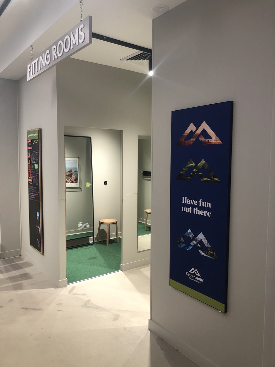 Supply and installation of external and internal signage- Kathmandu George St, Sydney, NSW #sydneynsw #kathmandu #externalsignage #internalsignage #branding #adventure