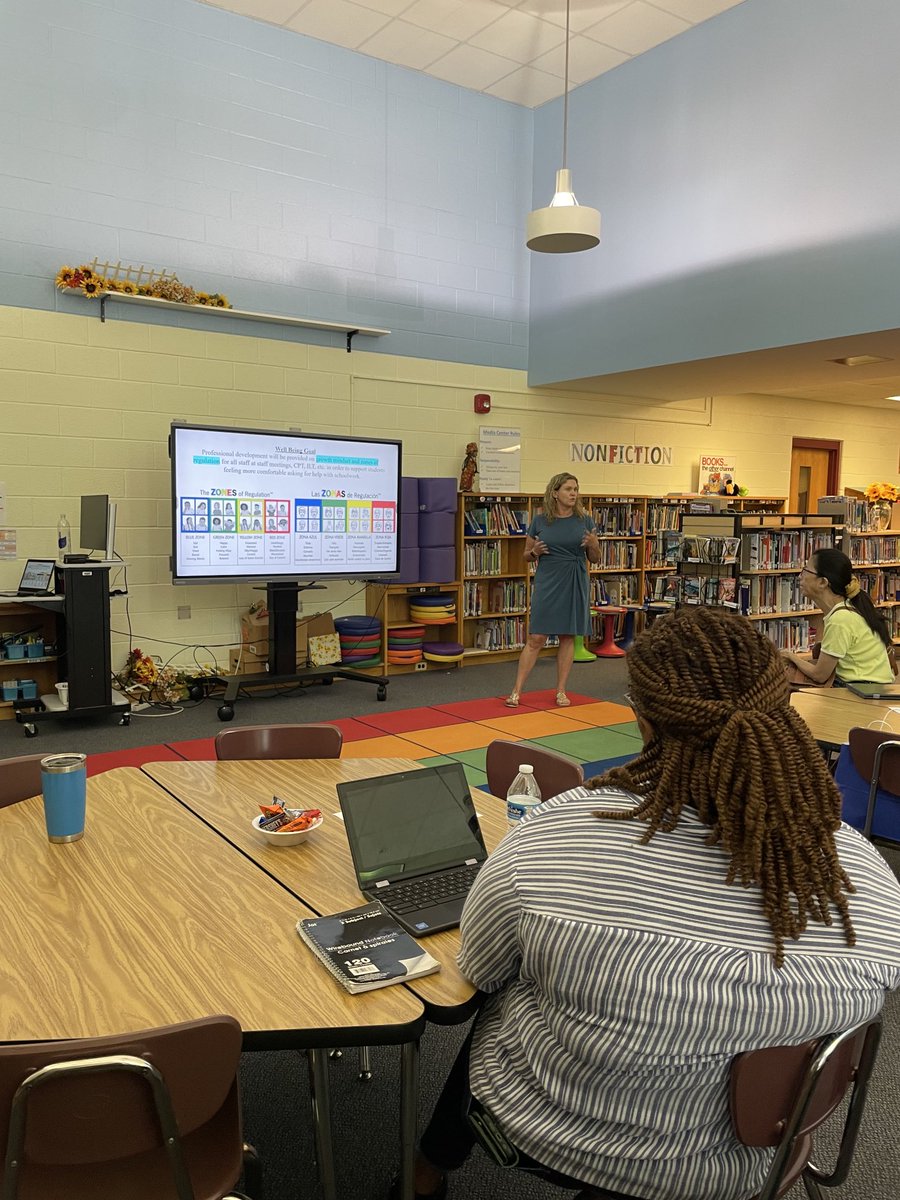 Another great day! We welcomed back all of our support professionals, and our PTA provided a FABULOUS breakfast for all of our staff today! 🌸💕🌸