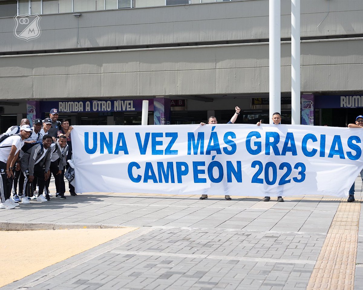 MillosFCoficial's tweet photo. ¡Gracias por el cariño Cali! 💙⚽️🔝 https://t.co/P3ctpVvaca