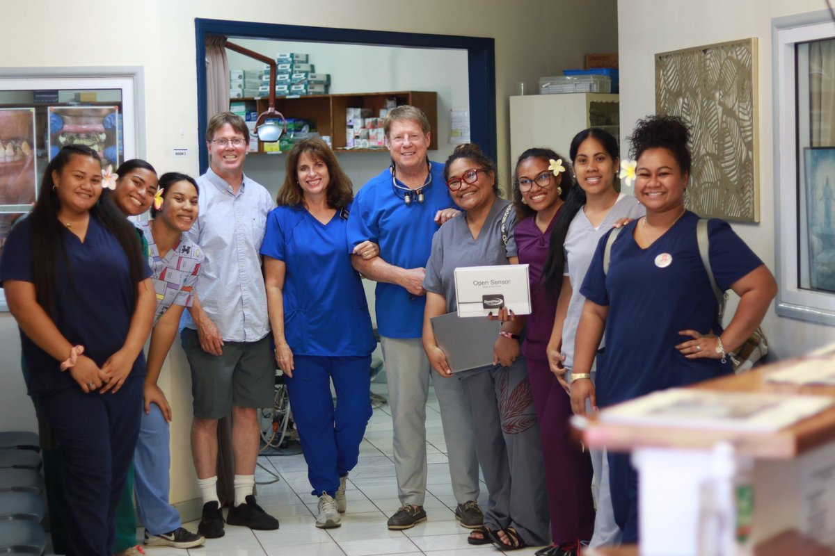 DentiMaxLLC's tweet photo. Last week, DentiMax founder and CEO David Arnett traveled to Apia, Samoa where he donated about $15k of dental equipment to clinics in need. DentiMax is committed to not only providing high-quality equipment, but also serving those in need. https://t.co/wNFErYej11