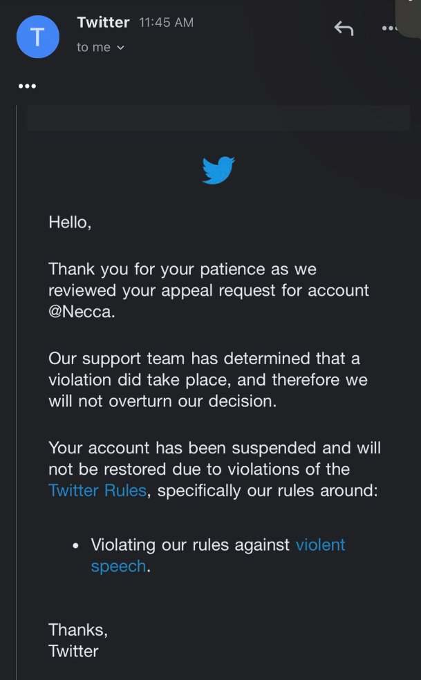 SoaR Necca tweet media