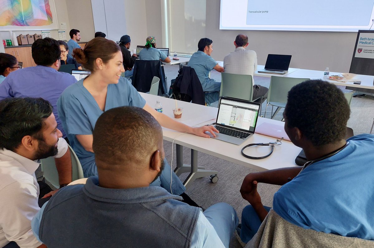 BIDMC CV Fellowship (@bidmcvfellows) on Twitter photo Wonderful to have Dr. Marc Dickstein <a href="/CUMCAnesthesia/">Columbia Anesthesiology</a> join our cardiology and anesthesia/ICU fellows for an interactive Harvi hemodynamic simulation session on mechanical circulatory support! Wonderful to have Dr. Marc Dickstein <a href="/CUMCAnesthesia/">Columbia Anesthesiology</a> join our cardiology and anesthesia/ICU fellows for an interactive Harvi hemodynamic simulation session on mechanical circulatory support!