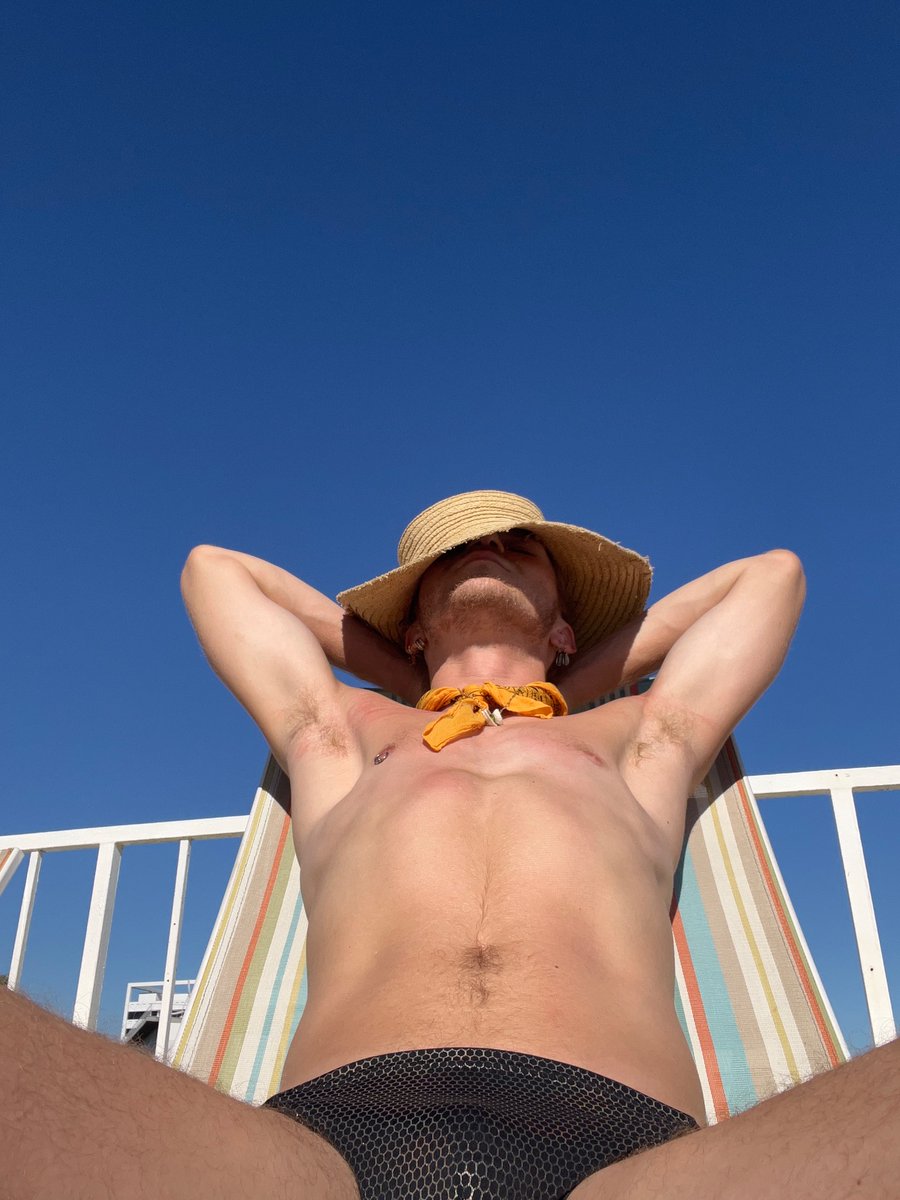 My chore today is beach (a pool)