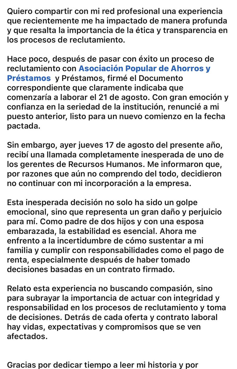 Que horrible esto! Debe existir alguna forma de denunciar eso, es un abuso.