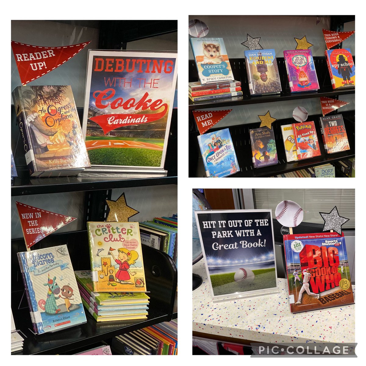 I am so excited to welcome you back to the library, Cooke All Stars! We have so many awesome new books for you to explore, check out, and read! Be sure to stop by and say hello during Open House! ❤️Mrs. Samperisi #RemarkableRedClay <a href="/CookeCardinal/">Cooke Elementary</a> <a href="/RCCSDLibraries/">RCCSD Libraries</a> <a href="/RedClaySchools/">Red Clay Consolidated School District</a>