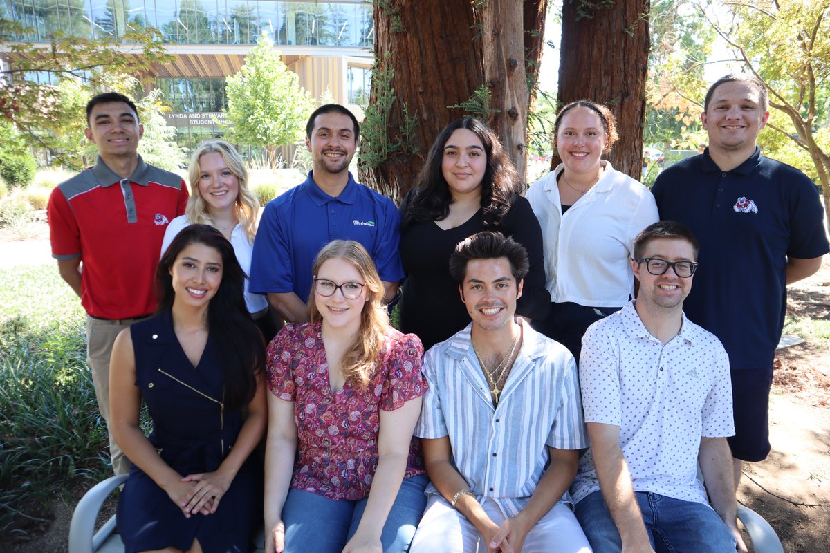 FSFocusTV's tweet photo. We are your fall 2023 #FresnoStateFocus news team. Live student newscasts begin in September https://t.co/L7LVgWyK8f https://t.co/sehxVPCHW9
