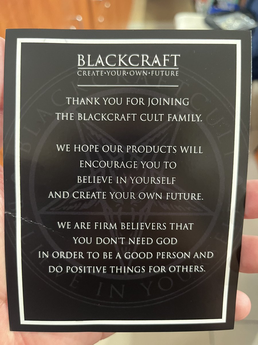 DizzyPillow's tweet photo. . @BlackCraftCult mail day is my favorite day. At this point I think BCC takes about 60% if my closet #blackcraftcult #createyourownfuture #knowyourpower https://t.co/7h7RcNFwut