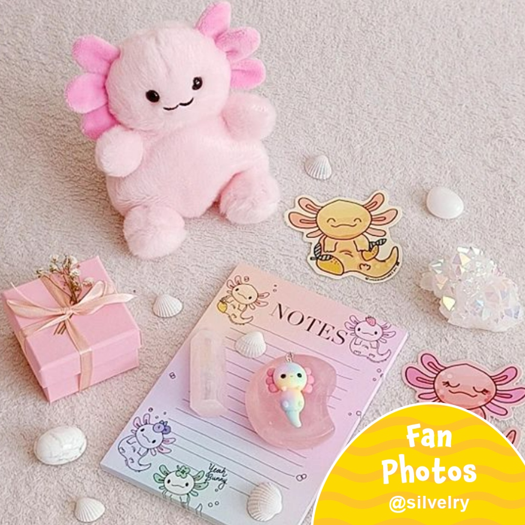 PalmpalsO's tweet photo. When it's Wednesday, pink is the color ๐ญ๐ Joing Ax at this pink party!!
Thank you @silvelry for this sweet photo ๐
#palmpalsparty #palmpals #plushies #plushlife โ #stuffedanimal #kawaiiplush #pinkwednesday #pinkaesthetic #axolotl #axolotllove #fanposts #fans #fanlove https://t.co/79tloZ1lY3