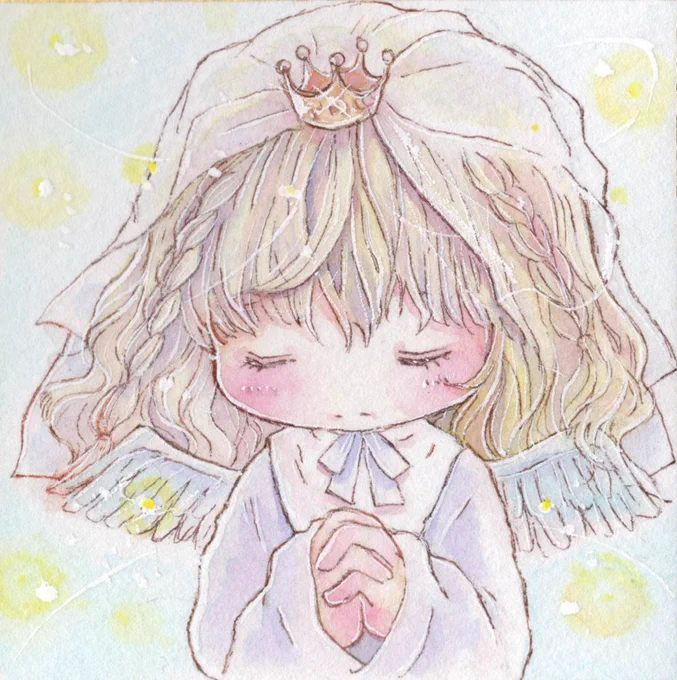 おはようございます。  今日も1日無事乗り切れます様に〜〜〜 夏バテがんば〜〜〜〜  『祈り』