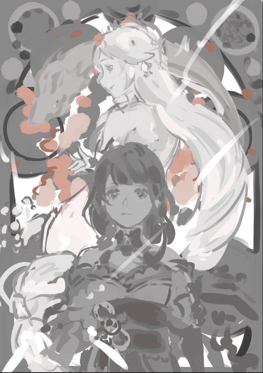 When lightning falls (WIP) 
#eimiko #sketch