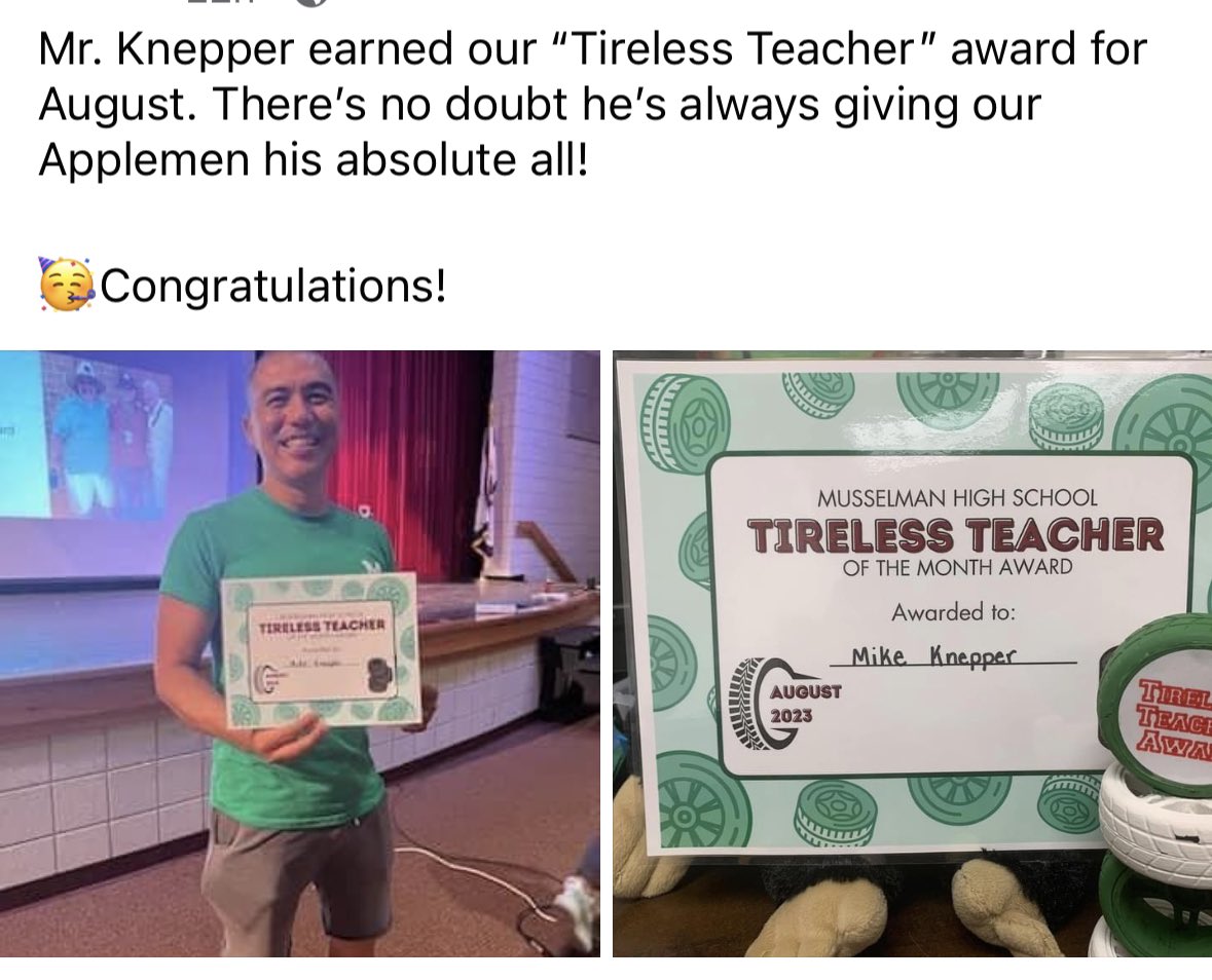 Musselman Applemen tweet media