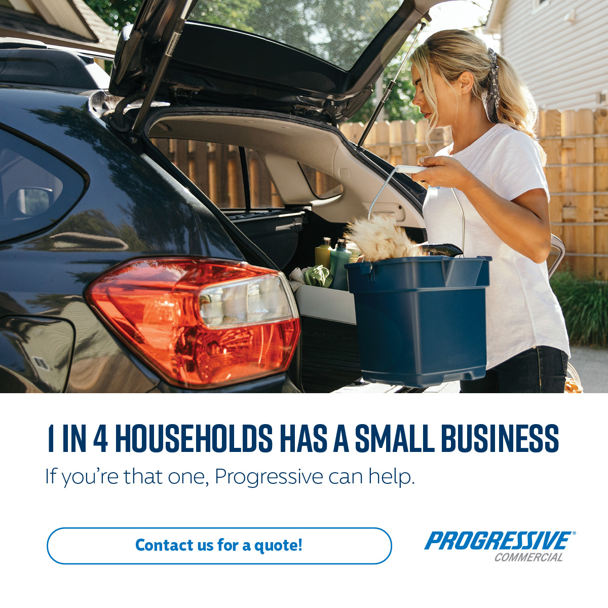 If you or a friend own a small business, we’re here for you! Ask us about Progressive Commercial insurance today.

#pgragent, #smallbusiness, #needcommercialauto, #commercialauto, #BrittanyOlsonInsurance, #InsureTomorrowToday