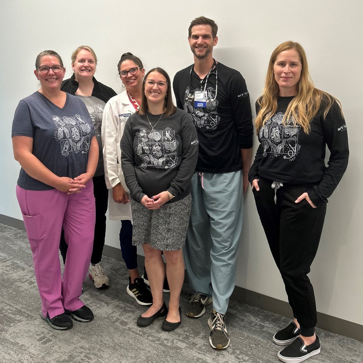 ArteryInk's tweet photo. We LOVE receiving your team photos in your matching apparel! Please keep them coming! ❤️ https://t.co/e2SdJtd9Pv